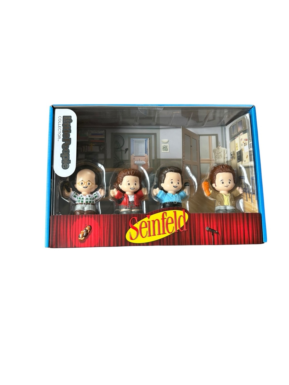 NEW Fisher-Price Little People Collector Seinfeld Special Edition Figure Set NIB